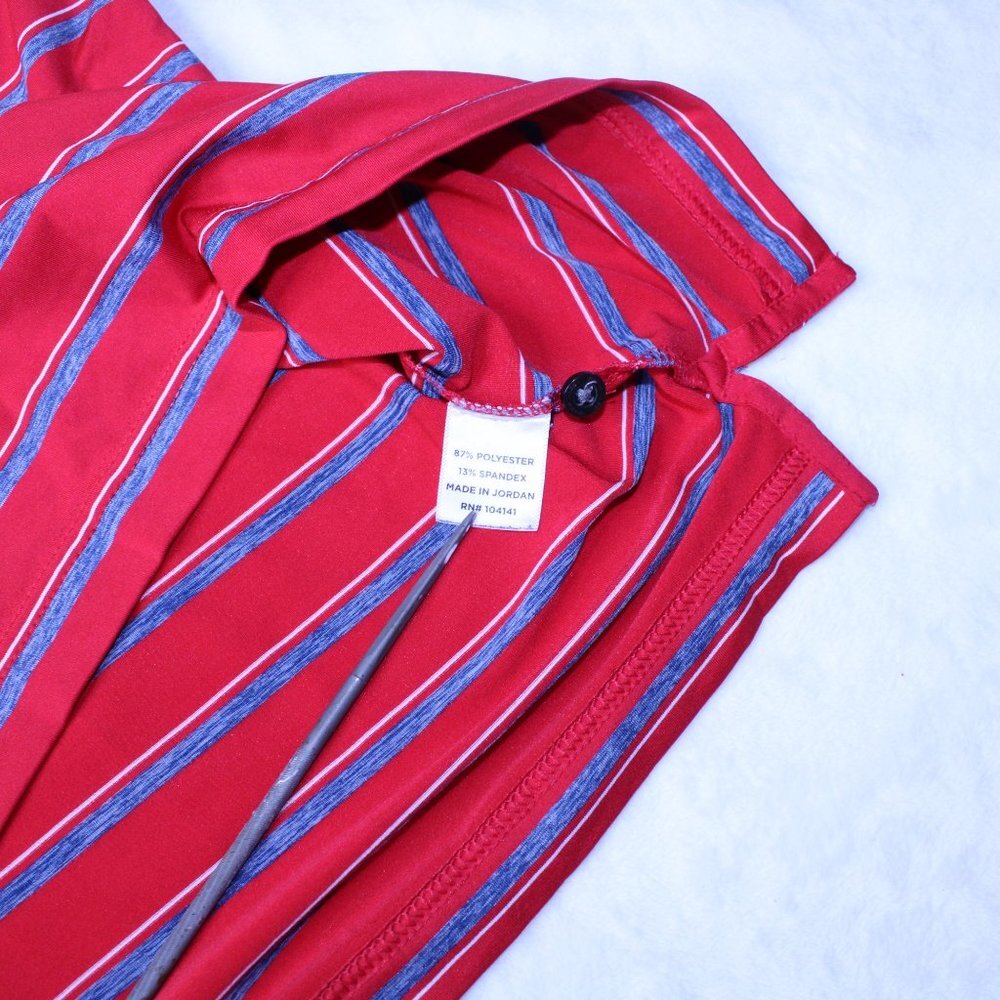 Walter Hagen Golf Polo Shirt Mens Red Short Sleeve Regular Fit XL - Picture 4 of 8